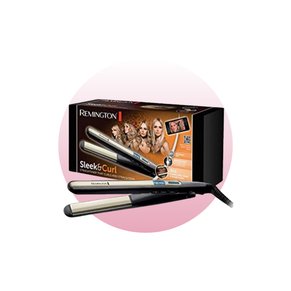 Remington- S6500 Sleek & Curl Hair Straightener